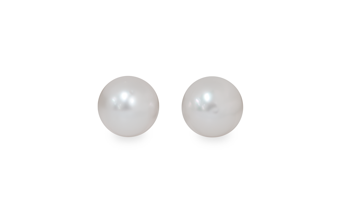 White South Sea Pearl Pair 11.5mm