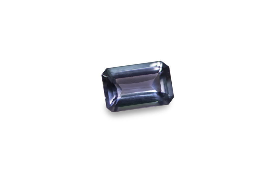 Bi-colour purple/blue and green Tanzanite 3.30ct