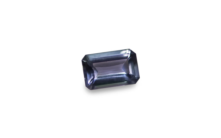 Bi-colour purple/blue and green Tanzanite 3.30ct