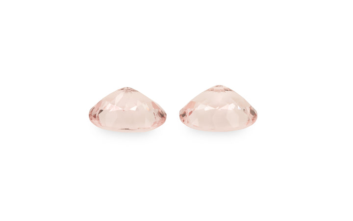 Peach Morganite Pair 8.05ct