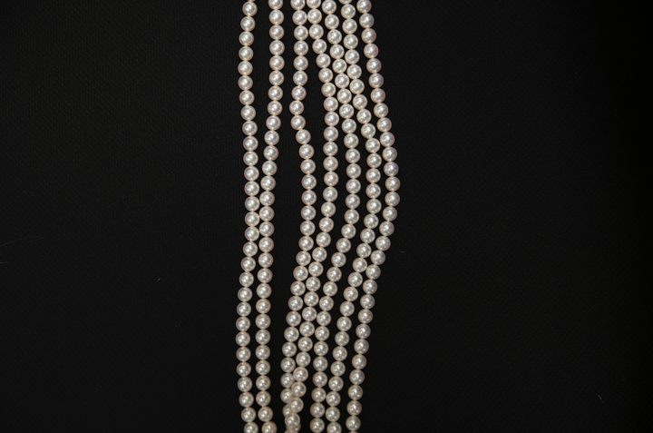 7.5-8mm Akoya Pearl Strand (semi-strung)