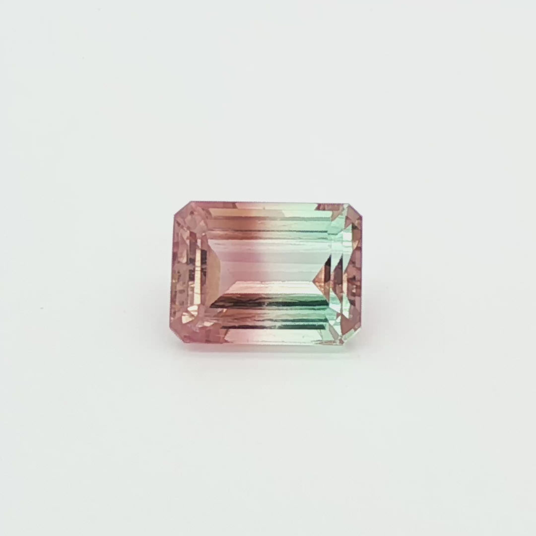 Tri-Colour Pink Tourmaline 2.73ct