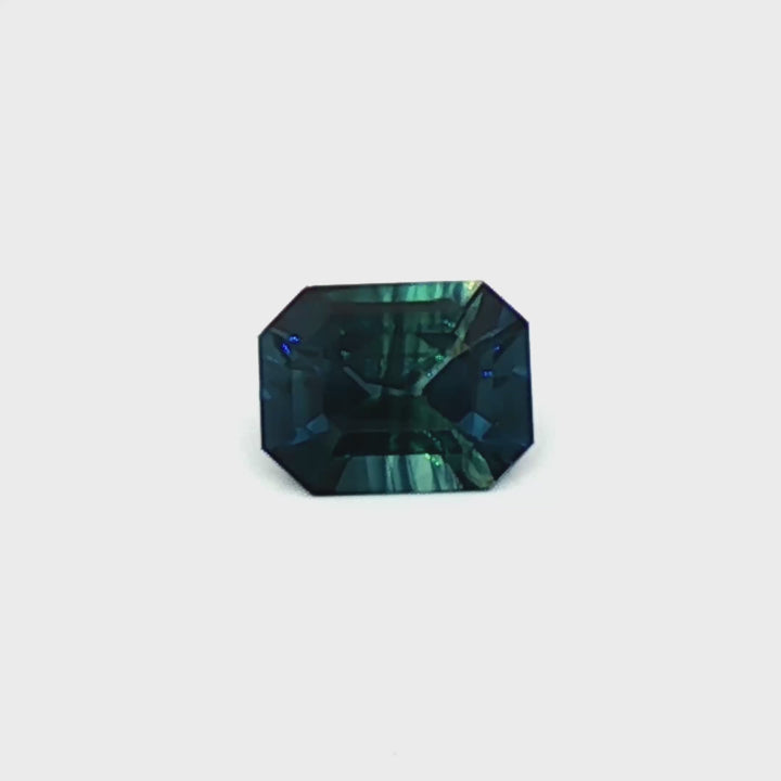 Blue/teal Australian Sapphire 1.05ct