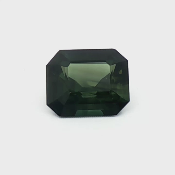 Green/Teal Australian Sapphire 3.58ct