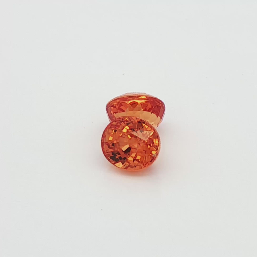 Mandarine Garnet Pair 3.09ct