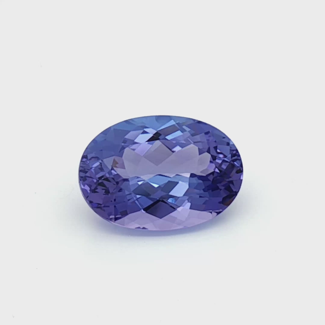Purple/Blue Tanzanite 5.38ct