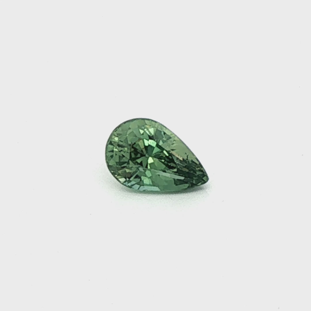 Green Australian Sapphire 1.18ct