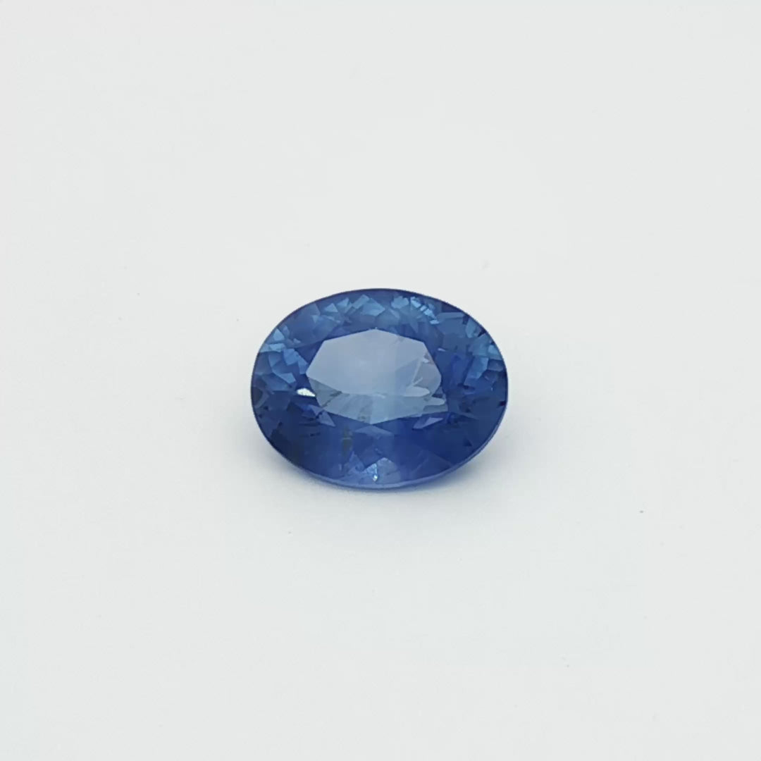 Blue Ceylon Sapphire 3.62ct