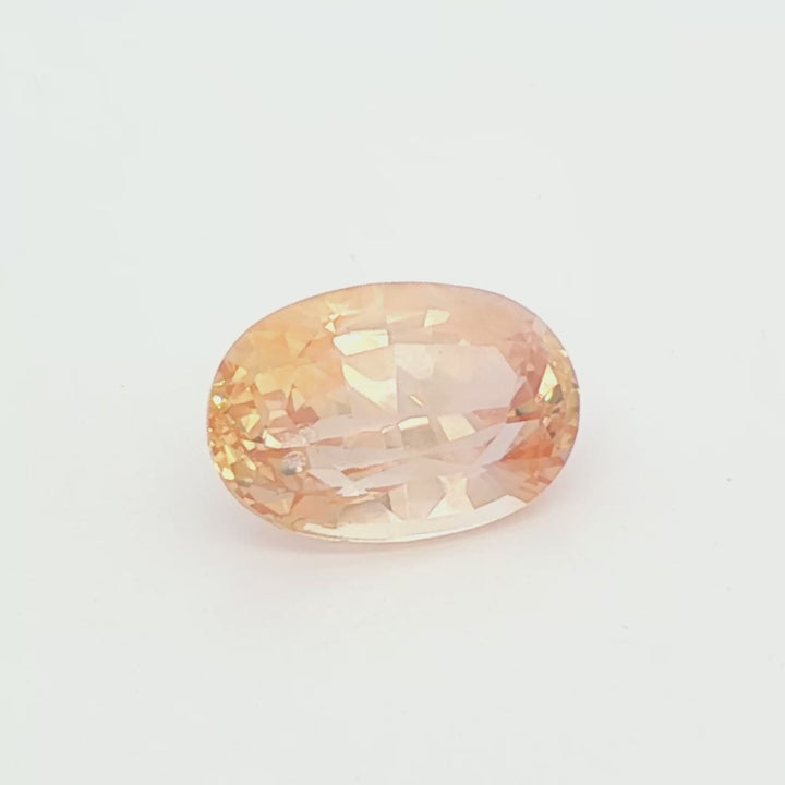 Peach Ceylon Sapphire 5.93ct