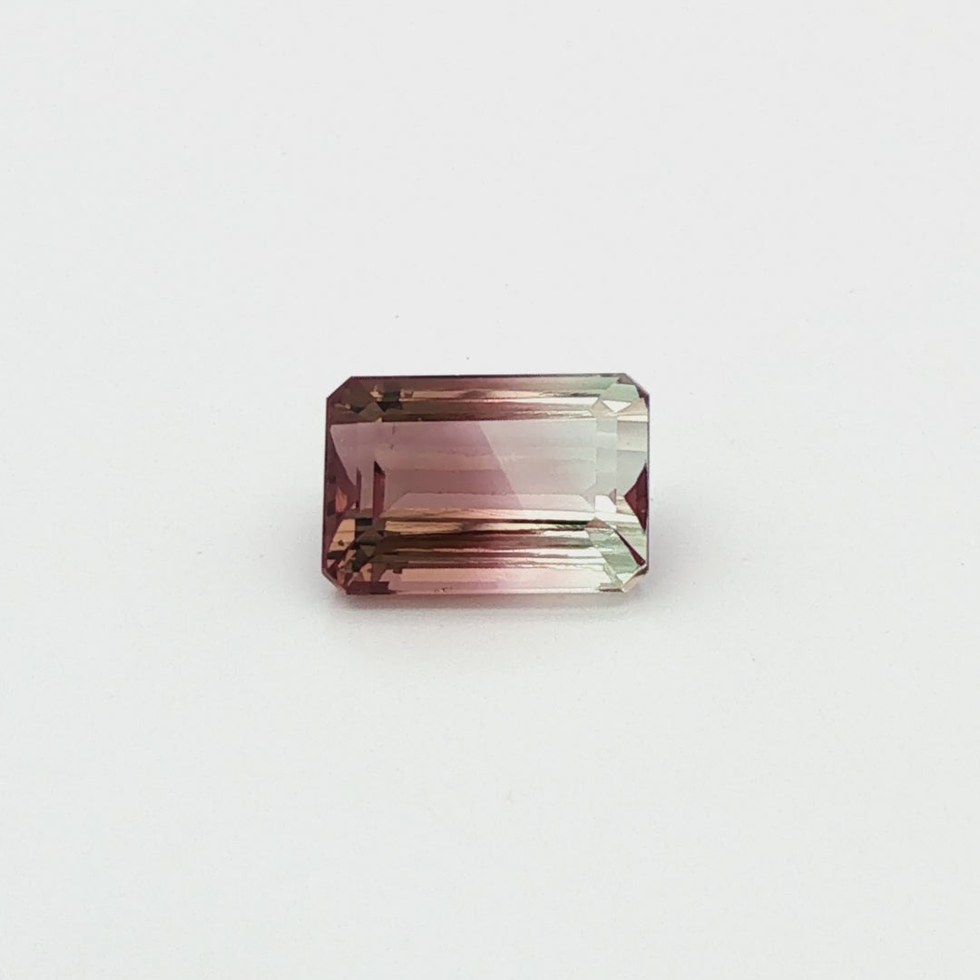 Bi-Colour Pink Tourmaline 5.37ct