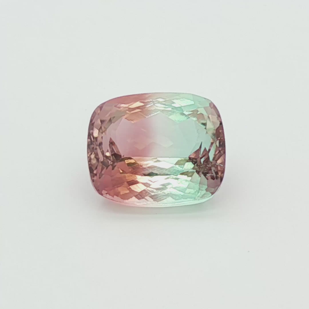Bi-Colour Green Tourmaline 6.13ct
