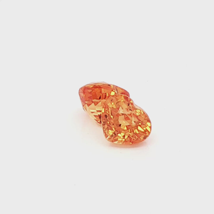 Mandarin Garnet pair 2.51ct