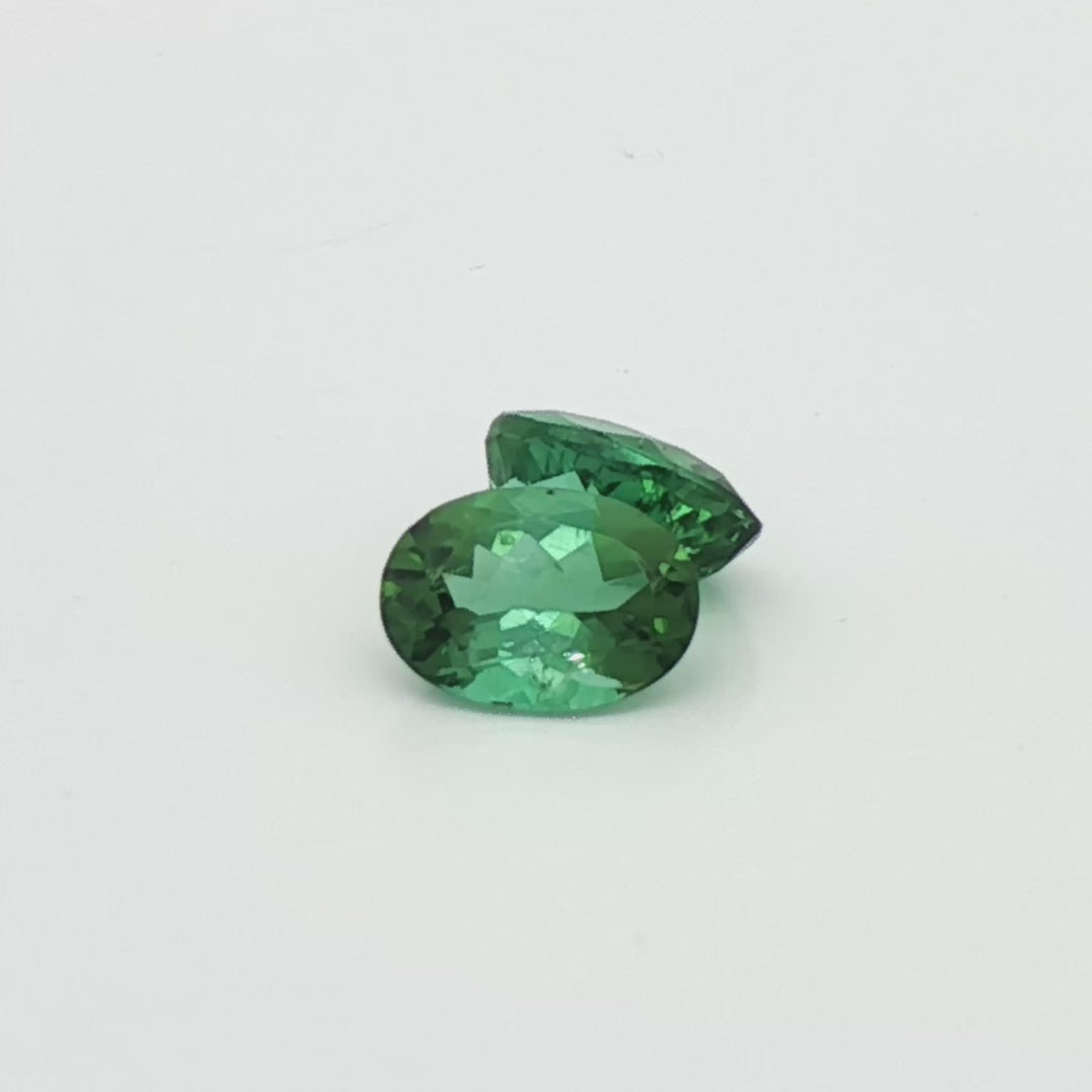 Green Tourmaline Pair 1.52ct