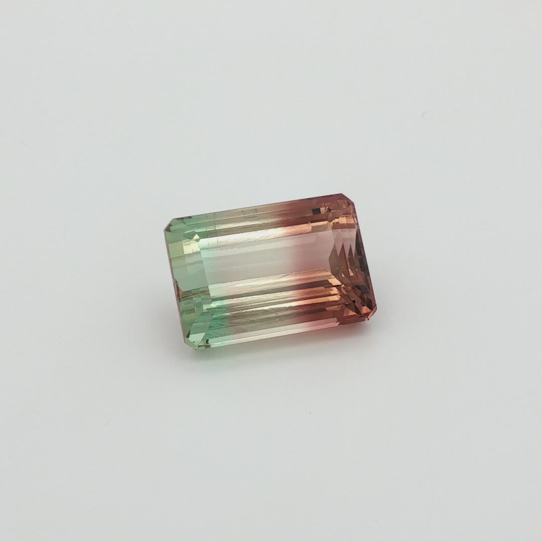 Tri-Colour Tourmaline 22.73ct