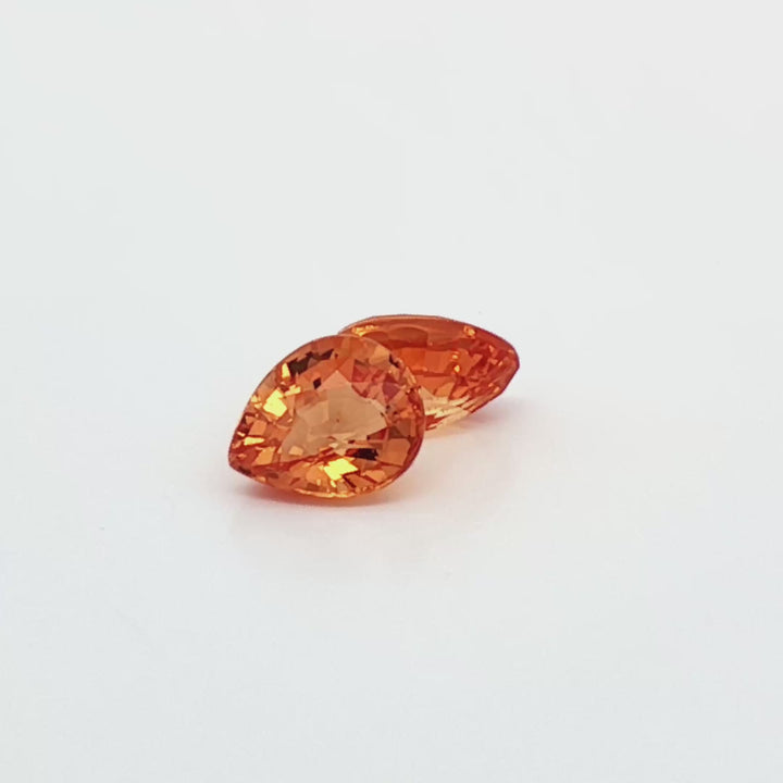 Mandarine Garnet Pair 2.46ct