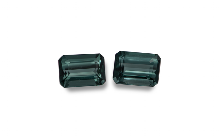 Indicolite Tourmaline Pair 2.13ct