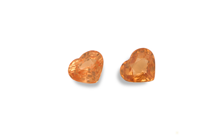 Mandarin Garnet pair 2.29ct