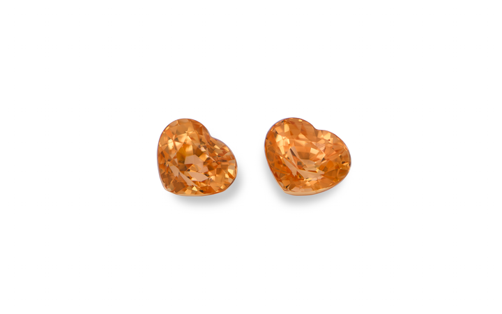 Mandarin Garnet pair 2.51ct