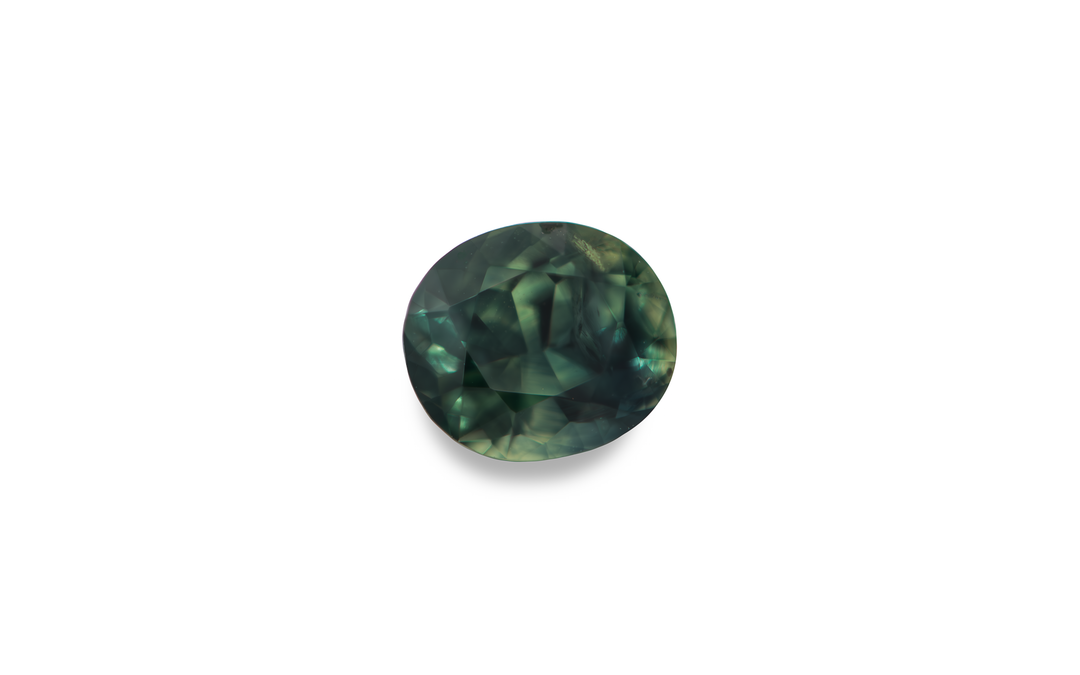 Green Australian Parti Sapphire 1.14ct