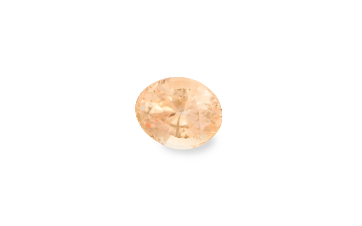 Apricot Ceylon Sapphire 4.93ct (GSL cert)