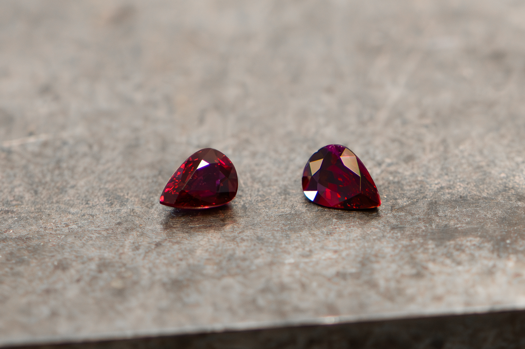 Ruby Pair 0.94ct