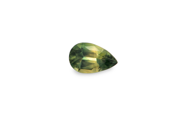 Green Australian Parti Sapphire 0.97ct
