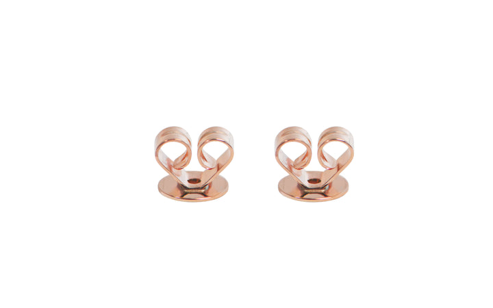 Tahitian Pearl Stud Earrings - 18K Rose Gold