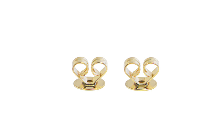 Golden South Sea Pearl Stud Earrings - 18K Yellow Gold