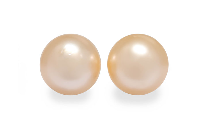 Golden South Sea Pearl Pair 8.7mm